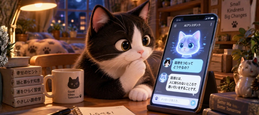 運を強くする方法をAIに聞く